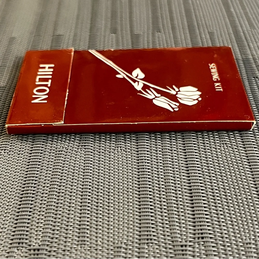 Vintage Set of Hilton Hotel Sewing Kits Unused - Set of 15